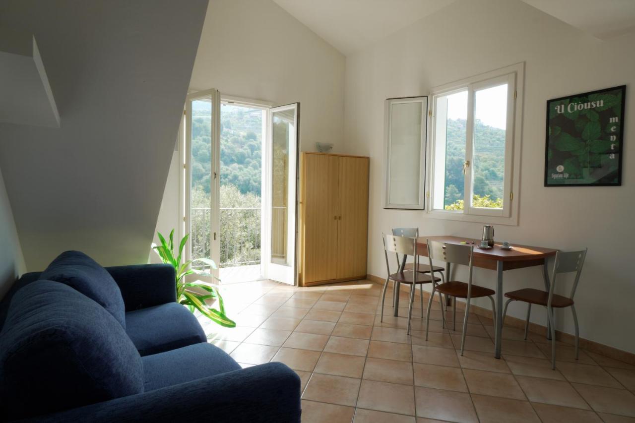 U Ciousu By Ligurian Life Appartamenti In Agriturismo Vallebona Kültér fotó